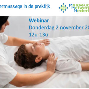 Kindermassage Masseurs Netwerk Nederland webinar
