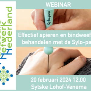 Webinar MNN Webinar Effectief spieren en bindweefsel behandelen met de Sylo-pen