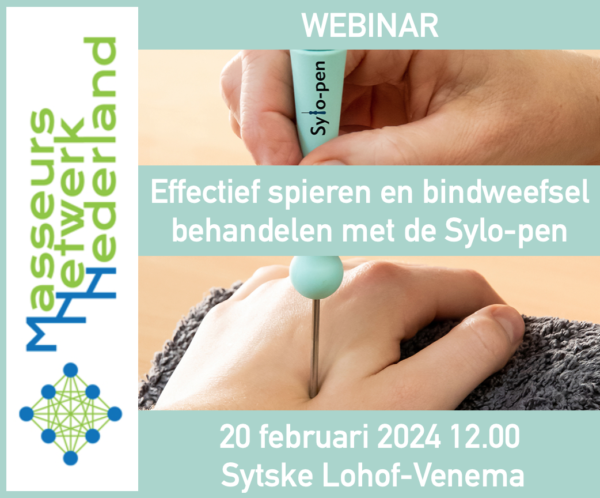 Webinar MNN Webinar Effectief spieren en bindweefsel behandelen met de Sylo-pen